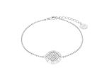 Armband Joop "Kreis", Silber (Silberfarben, Kristallweiß, Kristallweiß), ArmbäNder, Damen, 20Cm, Silber 925 (Sterlingsilber), Armband, Mit Zirkonia (Synth.)