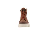 Stiefel Tom Tailor "Tom Tailor Winter Boots", Damen, Gr. 38, Braun (Cognac), Unifarben, Schuhe Stiefel