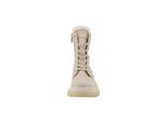 Stiefel Tom Tailor "Tom Tailor Winter Boots", Damen, Gr. 42, Beige, Polyurethan, Schuhe Stiefel