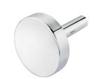 Fleischplattierer Gefu "Tampa", Silber, Ø:8,4Cm, Edelstahl 18/10, Fleischklopfer, Schonend Plattieren, Extra Schwer