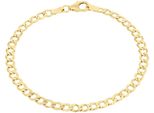 Armband Amor "2014491", Gold (Gelbgoldfarben), ArmbäNder, Damen, 19Cm, Gelbgold 375, Armband