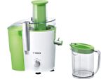 Bosch MES25G0, Entsafter, Grün, 2 l, 1,25 l, 7,3 cm, Edelstahl