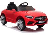 Mercedes-Benz CLS 350 Kinderelektrofahrzeug Kinderfahrzeug Elektrofahrzeug 2 Motoren 12V mit Musik und Soundeffekte in Rot
