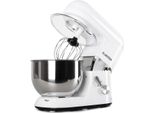 Klarstein Küchenmaschine, Knetmaschine mit 5L Schüssel, 2000W Profi Küchenmaschine mit Knethaken und Schneebesen, Universal Küchenmaschine mit 6 Stufen, Teigmaschine zum Rühren, Kneten und Aufschlagen