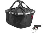 Klickfix Reisenthel Bikebasket GT GepäCkträGertasche Mit Aluminumrahmen Uniklip 2 Schwarz