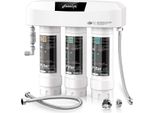 Wasserfilter System 0,5 Mikron Weiß Kohle