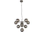 Searchlight Pendelleuchte "Lighting Collection 9Lt Pendelleuchte - Chrom", Chromfarben, H: 37Cm, 1 Stk., Leuchten, Pendelleuchte
