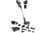 Bosch Akku-Stielstaubsauger "BTS942WQC", Weiß, B:25Cm H:130Cm T:21,6Cm, Akkusauger, Led-Licht, Hepa-Filtersystem, SchnellladegeräT, 2 Akkus, Weiß