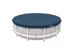 Intex 28083 Pool Abdeckplane Deluxe Rund 457 Cm Mit 20Cm ÜBerhang Plane Cover