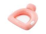 Intex 56801EU Pillow Float Lounge Aufblasbare Schwimmliege Netzsitz Schwimsessel Rosa