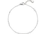 Armband Ciao By Leonardo "Navina Ciao", Silber (Edelstahlfarben, Weiß), ArmbäNder, Damen, 21Cm, Edelstahl Perlen, Edelstahl, Perlen, Armband, Mit Perle (Imitiert)
