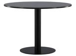 Esstisch Estelle Ø Ca. 106 Cm Schwarz