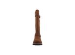 Stiefel Tom Tailor "Tom Tailor Tall Boots", Damen, Gr. 36, Whisky, Unifarben, Schuhe Stiefel