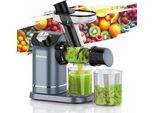 Langsamer Entsafter für Gemüse und Obst mit leisem Motor