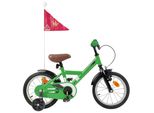 Möbel Kinderfahrrad 16 Zoll für 4-6 Jahre alt GrünJugend- & Kinderfahrräder - Jugend- & Kinderfahrräder c6499