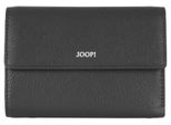GeldböRse Joop "Lantea Cosma Purse Mh10F", Damen, Schwarz, Ziegenleder, Unifarben, Basic, Kleinlederwaren, Aus Ziegenleder, Mit Weichem Innenmaterial Aus Baumwolle