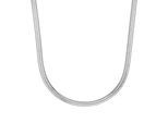 Kette Ohne AnhäNger Tom Tailor "Schmuck Geschenk Edelstahl Schlangenkettengliederung", Edelstahlfarben, Halsketten, Damen, Edelstahl, L: 45 B: 5,3Mm, B:5,3Mm