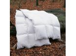 Bettwaren-Shop Daunendecke Polar extra warm, Füllung: 70% Federn, 30% Daunen 155x200 cm