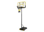 B-EASE Basketballständer / Basketballkorb - Mobil und höhenverstellbar 1,50 - 2,10 m - INDOOR / OUTDOOR - Mit Basketball