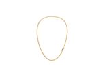 Edelstahlkette Tommy Hilfiger "Bruce Chain", Gold (Gelbgoldfarben), Halsketten, Damen, Edelstahl, L: 56 B: 6Mm, Edelstahlkette, B:6Mm