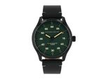 Quarzuhr Tom Tailor, Schwarz, Armbanduhren, Herren, Quarzuhr, Armbanduhr, Herrenuhr, Lederarmband, Analog
