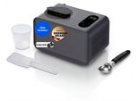 MEDION Eismaschine mit Kompressor Eiscreme Joghurt & Slush ohne Vorkühlen