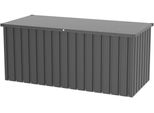 Aufbewahrungsbox Tepro "Universalbox Store Large", Grau (Anthrazit), B:172,8Cm H:72,45Cm T:78,5Cm, Metall, Aufbewahrungsboxen, Aufbewahrungsbox, Bxtxh: 172,8X78,5X72,45 Cm
