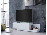 Lowboard Otto Home "Bristol", Weiß (Alpinweiß), B:162,9Cm H:42,3Cm T:40Cm, Holzwerkstoff, Sideboards, Tv-Lowboard Lowboard, Breite Ca. 163 Cm