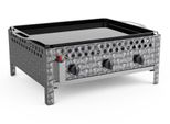 Gasgrill Tepro "WurstbräTer", Silber, B:60Cm H:28,2Cm T:54,5Cm, Grills, Mit Grillpfanne, Emailliert
