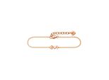 CAI Armband 925/- Sterling Silber Rotvergoldet "Cai"""