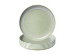 Like. By Villeroy & Boch Speiseteller Perlemor Alga ø 27,1 Cm 6Er Set