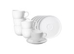Ritzenhoff & Breker Espressotassen Mit Untertassen Skagen 90 Ml 6Er Set
