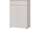 Aktenschrank Germania "Lissabon", Kaschmir, Lindberg, Eiche, Nachbildung, B:80Cm H:120Cm T:40Cm, Holzwerkstoff, SchräNke