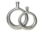 WOHNLING WL7.176 Vasen 2er Set Silber