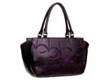Damen Handtasche - Purple Bats Henkeltasche