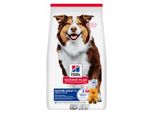 Hill's Science Plan Roquettes Chien, Medium Mature Adulte Avec Du Poulet 2X14 Kg