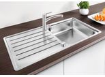 KüChenspüLe Blanco "Lantos Xl 6 S-IF", Edelstahl BüRstfinish, B:100Cm, Edelstahl, KüChenspüLen