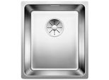 KüChenspüLe Blanco "Andano 340-U", Silber (Edelstahl Seidenglanz), B:38Cm, Edelstahl, KüChenspüLen