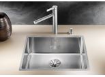 KüChenspüLe Blanco "Claron 500-IF", Silber (Edelstahl Seidenglanz), B:54Cm, Edelstahl, KüChenspüLen