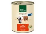 Real Nature Nourriture Humide Chien Adulte Dinde Au Veau 6X800 G