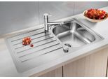 KüChenspüLe Blanco "Lantos 45 S-IF Salto", Edelstahl BüRstfinish, B:86Cm, Edelstahl, KüChenspüLen