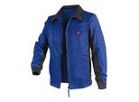 Funktionsjacke KÜBler "Bekleidung", Herren, Gr. 44, Blau (Kornblau, Schwarz), Obermaterial: 65% Polyester Pes. 35% Baumwolle Co., Jacken Funktionsjacke