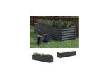 Ok-Living Hochbeet Anthrazit 270 X 90 Cm