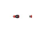 Wiha Schraubendreher Mit Bit Magazin Magnetisch Schlitz, Phillips Mit 6 Bits, Stubby, 1/4" (10386)"