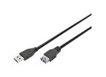Usb 3.2 Gen 1 VerläNgerungskabel, USB-A Stecker > USB-A Buchse Schwarz, 1,8 Meter