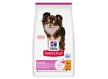 Hill's Science Plan Croquettes Pour Chien, Light, Small & Mini Adult, Au Poulet 2X6 Kg