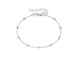 Armband Firetti "Schmuck Geschenk Silber 925 Armschmuck Armkette Diamantierte Kugeln", Silberfarben, ArmbäNder, Damen, 20Cm, Silber 925 (Sterlingsilber), Armband