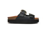 V.gan Vegane Pflaumenfußbett Reptilien Sandalen