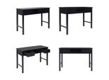 vidaXL Schreibtisch Schwarz 110×45×76 cm Holz - Schreibtisch - Schreibtische - Arbeitstisch - Arbeitstische