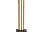 Globo Lighting Tischleuchte "Hayden", Schwarz Matt, 1, H: 50Cm, 1 Stk., Leuchten, Tischleuchte Schwarz & Holzoptik, Kunststoff Opal, Wippschalter, Led, Tischleuchte